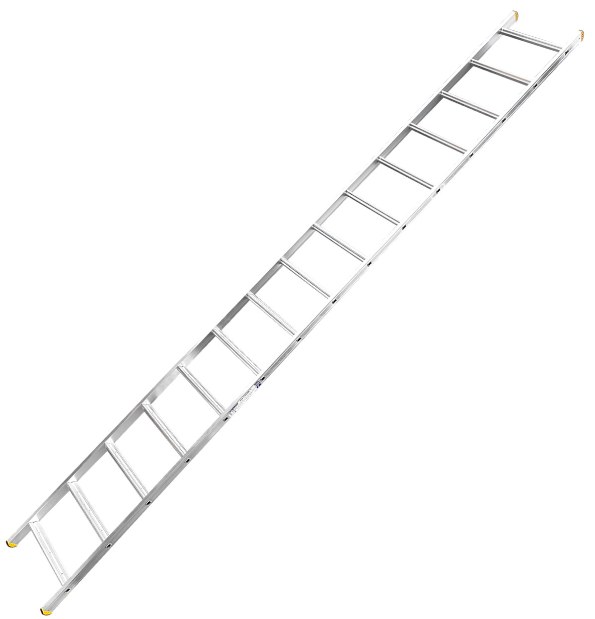 Односекционная лестница 1х15 Алюмет HK1 5115, алюминий - фото